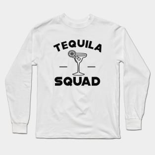 Bridesmaid / Bride - Tequila Squad Long Sleeve T-Shirt